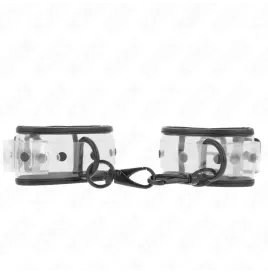 KINK - TRANSPARENT HANDGELENKMANSCHETTEN VERSTELLBAR 18-30 CM X 5,5 CM